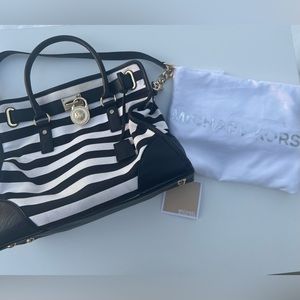 Michael Kors Hamilton Canvas Tote Purse